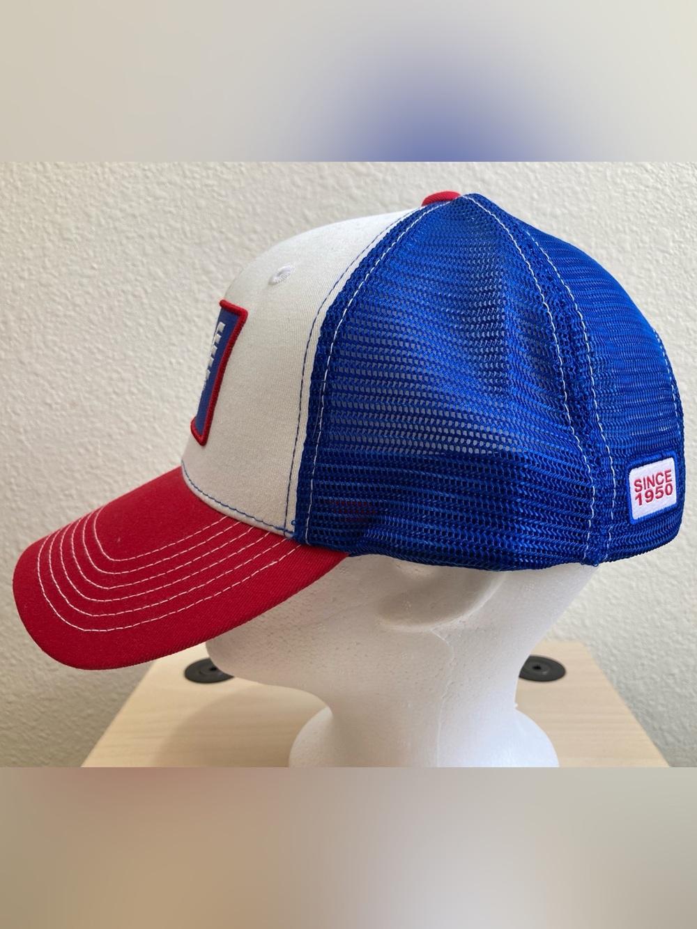 Whataburger Trucker Dad Hat OS Red White Blue Mesh Cap - Picture 5 of 7